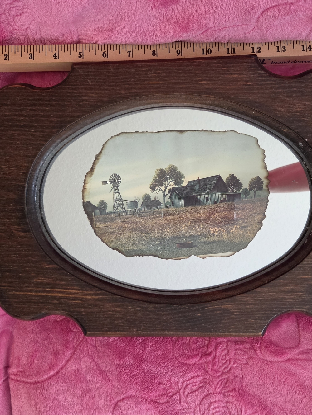 Rustic Farmhouse Mirror Wall Art